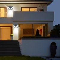 Lampes solaires murales à détecteur de mouvement pour jardin, haute qualité, prix abordable, 10 mètres, 100 LED, étanches, 75 ABS IP65