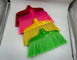 soft plastic broom brush wide area dust clean broom for household item floor cleaning tools