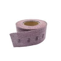 Rouleau de ponçage en maille céramique violette 7cm*20m, multi-perforé, sans poussière, pour automobile, Saber P80-P800, garantie 3 ans - Vente directe usine