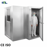 Douche à air en acier inoxydable SUS 304 à dimensions personnalisables avec filtration HEPA H13