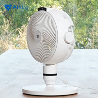 Ventilateur de table électrique intelligent à contrôle de température pour le refroidissement domestique