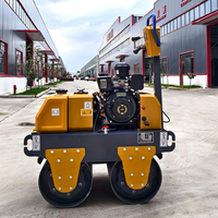 XCMG 600kg Mini rouleau de route avec moteur diesel CHANGFA Baby Roller à vendre
