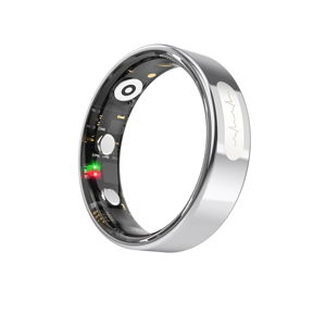 Bague connectée ECG pour la pression artérielle, la fréquence cardiaque, la température, le suivi du sommeil et la forme physique, moniteur multisports avec kit de mesure, étanche IP68 - Product Image 2