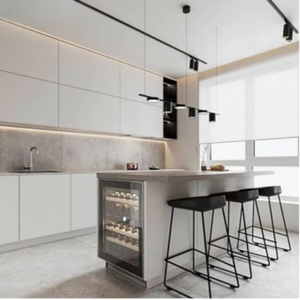 Allure <strong>Cheap</strong> Glossy Accessories Smart Kitchen Style Farmhouse Design Mdf Kitchen <strong>Cabinet</strong> - Product Image 4