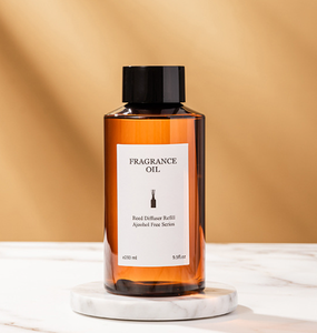 Ensemble de <span class=keywords><strong>diffuseur</strong></span> de roseau de parfum d'intérieur de luxe personnalisé Bâtonnets de désodorisant d'arôme d'huile de bouteille en verre de luxe pour le salon - Product Image 1