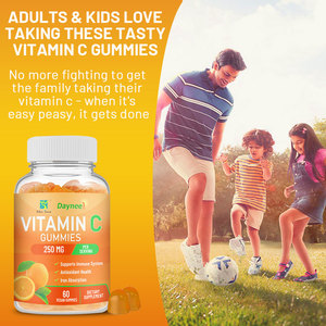Gummies à la vitamine C Winstown 250 mg par portion, 60 gummies véganes, complément alimentaire, soutien immunitaire, booster de défense cellulaire - Product Image 3