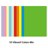 100 feuilles de papier couleur pastel multi-usage pour copie, fax, impression laser, pour le bureau, l'école, le dessin, l'impression, l'artisanat
