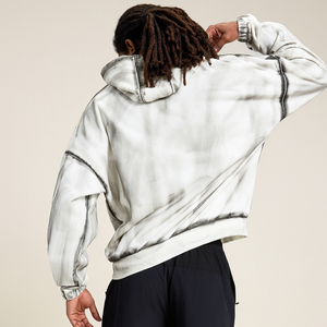 Felpe con Cappuccio Bianche di Alta Qualità per Uomo, 460Gsm, Stile Streetwear, Produzione Personalizzata, Felpe Oversize da Uomo - Product Image 1
