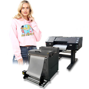 Imprimante numérique DTF à double tête I3200 pour l'impression textile sur casquettes, tissus, t-shirts, vêtements, séchage rapide, format A2 60 cm, film PET thermique - Product Image 4