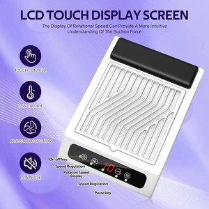 Potente Colector de Polvo para Uñas, Aspiradora de Uñas con Ventilador, Equipo de Manicura para Salón, 80w - Product Image 3