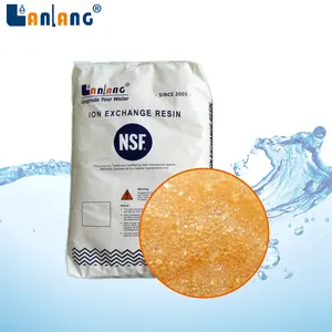 Lanlang Polymer C100e C100 Water Softener Resin Ir120 Nsf Grade Strong Acid Cation Exchange Resin