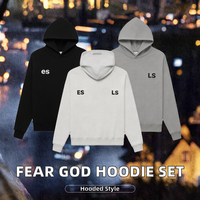 Sweat-shirts en denim 100% coton, ensemble de survêtement hiver Fear the God, pantalon de survêtement Fog Tears SS22, t-shirt, ensemble de sweat à capuche 1977 Essentialing