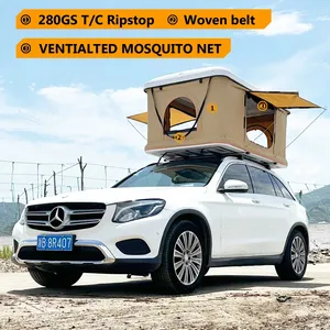 4WD 야외 하드 쉘 육로 오프로드 캠핑 자동차 수비수 지붕 탑 텐트