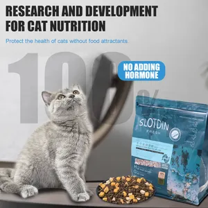 Oem ODM nhà máy bán buôn Chất lượng cao 100% tự nhiên Gà Công thức khô Pet mèo thực phẩm