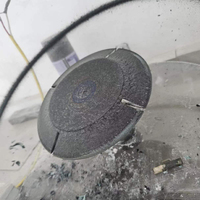 Machine à polir les bijoux à double fréquence, vitesse variable, roue à tissu sous vide, polissage par percussion, type « disque volant »