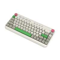 AJAZZ B21 68-key PBT Keycap Cherry Switch Ergonomic BT5.0 4000mAh Single Light Wired Wireless Mechanical Keyboard