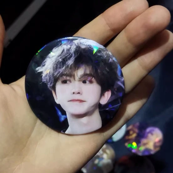 Высококачественный металлический значок на заказ для вееров