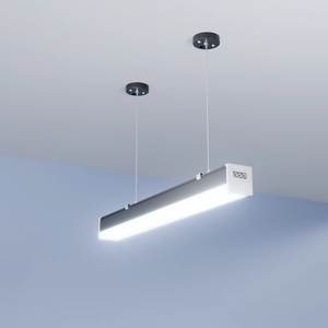 Luminaire linéaire LED moderne connectable SR <span class=keywords><strong>G4</strong></span>, lampe suspendue modulaire en aluminium pour centre commercial, connecteur <span class=keywords><strong>cube</strong></span>, formes géométriques créatives - Product Image 1