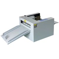 Plieuse de feuilles numérique semi-automatique de bureau haute vitesse NWD 330 mm, machine à plier le papier industrielle multifonction avec PLC et roulement à engrenages