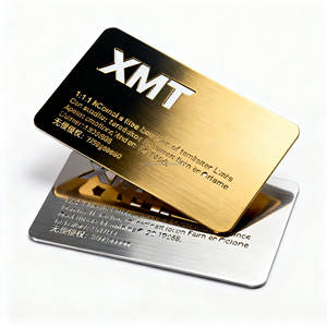 Customized <b>Aluminum</b> Metal <b>Luggage</b> Tag Business Card Holder Portable QR Code Recognizer Laser Engraving Handmade Metal Crafts - Product Image 1