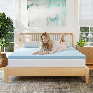 <span class=keywords><strong>Surmatelas</strong></span> en mousse à mémoire de forme Queen de <span class=keywords><strong>2</strong></span> pouces, avec gel rafraîchissant et coussin anti-pression, livré en boîte, essentiels pour les dortoirs - Product Image 5