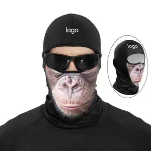 Groothandel Voorraad Fietsmasker Helm Liner Cap Stofmasker Buiten Zonwering Ijs Zijde Zwart Masker