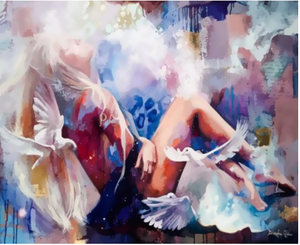 DIY peinture par numéros style moderne portrait féminin peinture numérique pour la décoration de la maison <span class=keywords><strong>art</strong></span> - Product Image 5