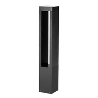 5 Yıl Garantili Modern Stil Elektrikli Kare Şekilli Yüksek Parlaklıkta 10W COB LED H60cm Alüminyum Bahçe Lambası IP54