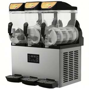 Slush Machine 3 Tanques 15L * 3 Bebida congelada 1200W Uso comercial - Product Image 1
