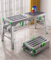 Pliant multifonctionnel épaississement décoration portable cheval tabouret levage échafaudage construction ingénierie échelle plate-forme