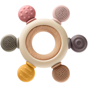 Juguetes sensoriales sin BPA <span class=keywords><strong>para</strong></span> niños y niñas de 0 a 6 meses, <span class=keywords><strong>regalos</strong></span> <span class=keywords><strong>para</strong></span> recién nacidos, mordedor, alimentación de bebés, producto <span class=keywords><strong>para</strong></span> masticar dentición, bebés - Product Image 1