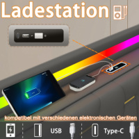Sentez la rythmation avec ce lit en velours, deux enceintes Bluetooth, des tiroirs de rangement dorés et des lumières LED synchronisées à la musique, beige, gris, noir