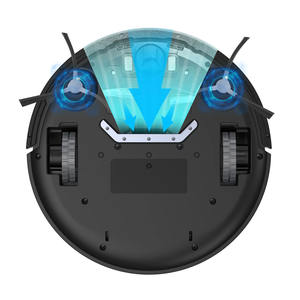 Robot aspirador de Hotel Geerlepol con varios modos de limpieza Robot de barrido de borde extendido de punto fijo para limpieza profunda - Product Image 6