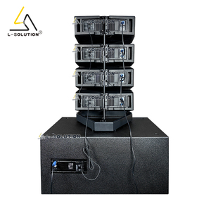 HDL20แอคทีฟไลน์อาร์เรย์และซับวูฟเฟอร์9006A รวมกันสำหรับการแสดงสดกิจกรรมขนาด<span class=keywords><strong>กลาง</strong></span>