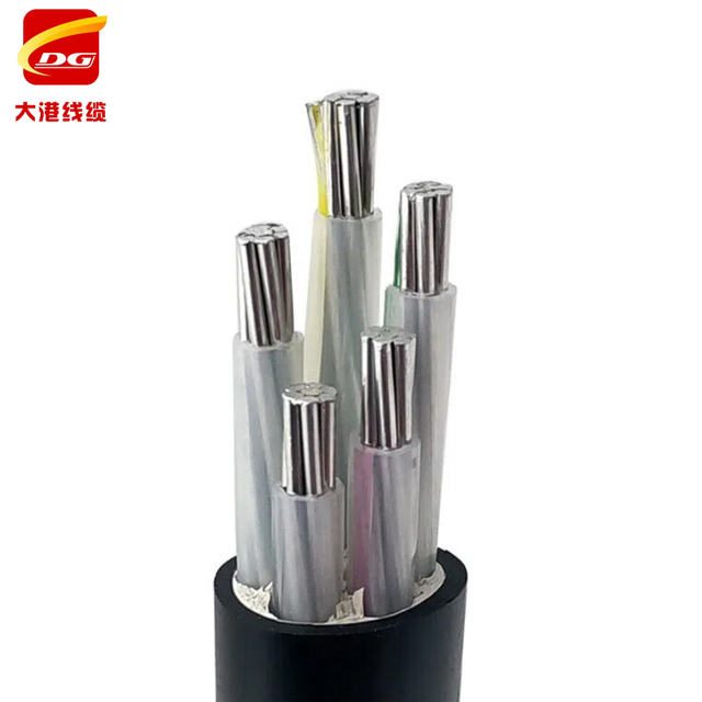 National Standard YJLV XLPE Insulated Aluminum Core Medium Voltage Power Cable 4/5 Cores Outdoor Armored Construction Industry