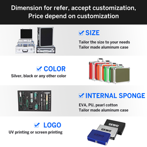 Hot Sale Custom Yamaha Toetsenbord Flightcase Aluminium Extrusies Flight Cases - Product Image 5