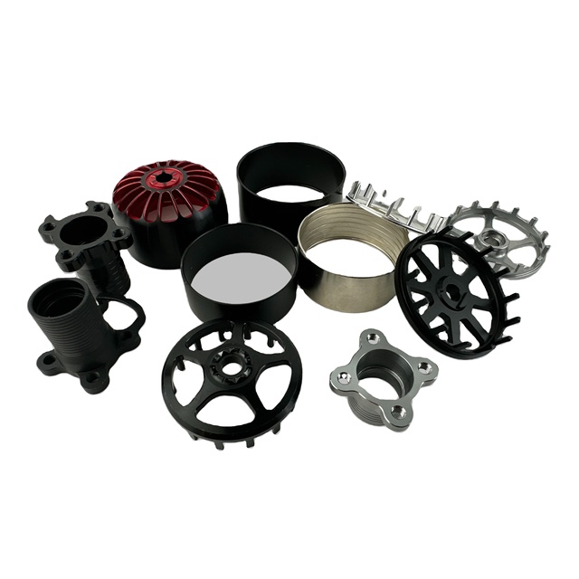 Custom Drone Brushless Motor Parts CNC Machining Service Turning Machine Aluminum Metal Precision CNC Machining Motor Spare Part