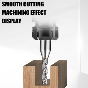 Brocas de enrutador rectas para carpintería con punta de carburo de tungsteno, madera para tallado de carpintería, cortador de carpintería - Product Image 4