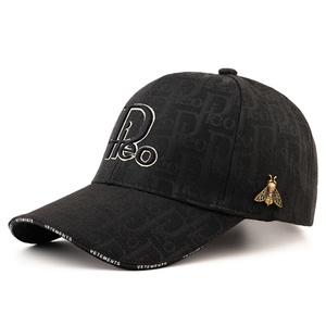 Brand High-end Custom Unisex Sporty <b>Waterproof</b> Baseball <b>Cap</b> with 100% Cotton Fabric for Men and Women - Product Image 5