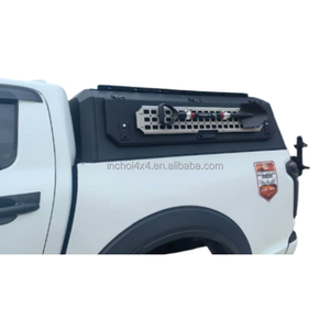 4x4 Off-Road Aluminium Acier <span class=keywords><strong>Hard</strong></span> <span class=keywords><strong>Top</strong></span> Pickup Camion Lit Auvent Couverture Rack Box pour <span class=keywords><strong>Ford</strong></span> F150 & <span class=keywords><strong>Ranger</strong></span> Perfect Fit Hardtop Topper - Product Image 1