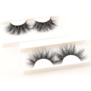 En gros De Vison De Sibérie Faux Cils 25 MM 3D Vison Cils Avec Cils <span class=keywords><strong>Paquet</strong></span> Personnalisé - Product Image 6
