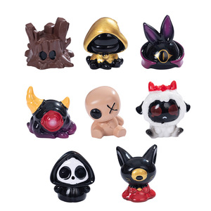 Figurines en résine Dp Halloween en forme d'animal, décorations d'intérieur, ornements miniatures faits à la main pour affichage sur bureau - Product Image 5