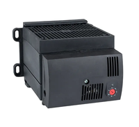 Radiateur soufflant 230V AC avec résistance PTC auto-régulatrice et protection contre la surchauffe pour armoire, anti-condensation et protection contre le gel