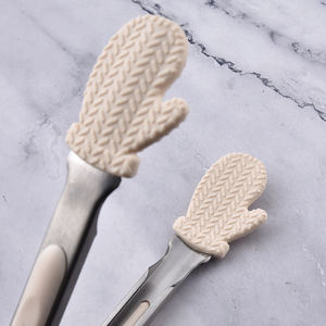 9 Zoll <span class=keywords><strong>12</strong></span> Zoll Niedliche Handschuh-förmige Silikon-Küchenzange - Product Image 5