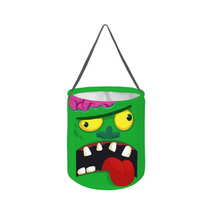 Bolsas de Halloween con Forma de Cubo y Luces LED para Niños, Disponibles al por Mayor, Decoración de Halloween, Regalos Navideños - Product Image 5