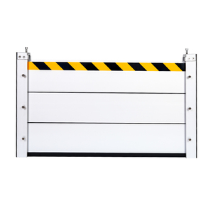 Barriera Anti-Alluvione Rimovibile in Lega di Alluminio di Alta Qualità, Barriere Stradali, Eccellente Pannello Anti-Alluvione, Altezza 20/40/60 CM, Deflettore 40 MM - Product Image 1