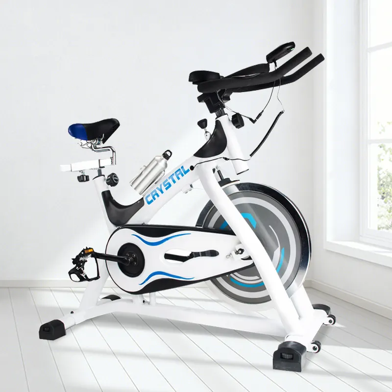 Vélo d'exercice manuel en cristal, entraînement sportif, LOGO personnalisé OEM/ODM, Spinning, vélo de Sport d'intérieur avec support Durable