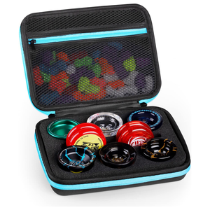 Sac de rangement <span class=keywords><strong>Yoyo</strong></span> Ball, étui <span class=keywords><strong>Yoyo</strong></span> professionnel avec double fermeture éclair, sac de transport Yo-Yo - Product Image 1