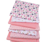 Lot de tissu sergé matelassé 100% coton pour masque facial, foulard pour bébé, 8 pièces par lot