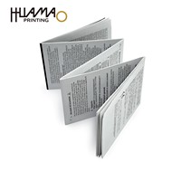Folleto de Instrucciones Impreso Personalizado Ecológico, Impresión Offset a Todo Color, Papel de Inserción para Tarjetas y Cajas de Papel